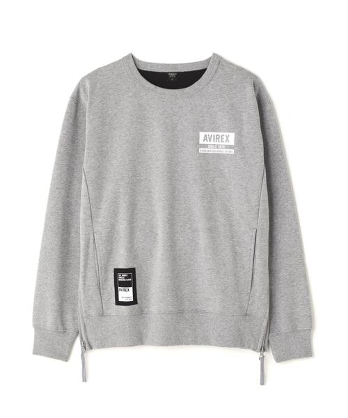 AVIREX（アヴィレックス）の「《WEB&DEPOT限定》BONDING CREW NECK SWEAT / ボンディング クルーネック スウェット / AVIREX / アヴィレックス（スウェット・メンズ・グレー/ブラック/ホワイト・MEDIUM/XX-LARGE/X-LARGE/LARGE）」の11枚目の写真