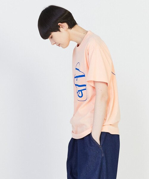 FRAPBOIS PARK(フラボアパーク)の「ニューパーキーT(Tシャツ/カットソー・レディース・ホワイト/チャコールグレー/ピンク・1/2)」の11枚目の写真