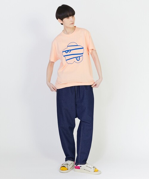 FRAPBOIS PARK(フラボアパーク)の「ニューパーキーT(Tシャツ/カットソー・レディース・ホワイト/チャコールグレー/ピンク・1/2)」の13枚目の写真