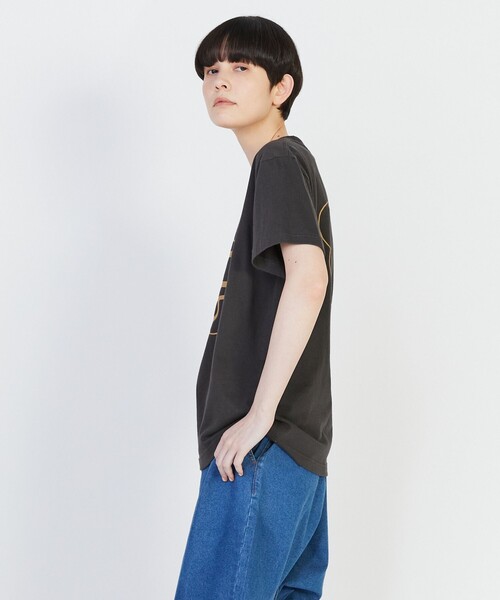 FRAPBOIS PARK(フラボアパーク)の「ニューパーキーT(Tシャツ/カットソー・レディース・ホワイト/チャコールグレー/ピンク・1/2)」の17枚目の写真