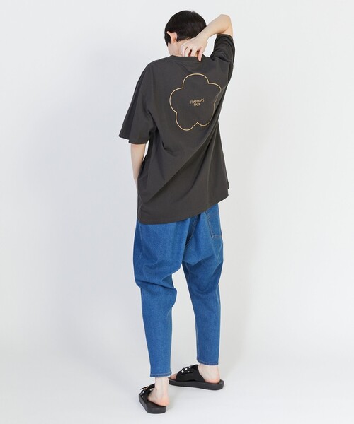 FRAPBOIS PARK(フラボアパーク)の「ニューパーキーT(Tシャツ/カットソー・レディース・ホワイト/チャコールグレー/ピンク・1/2)」の22枚目の写真