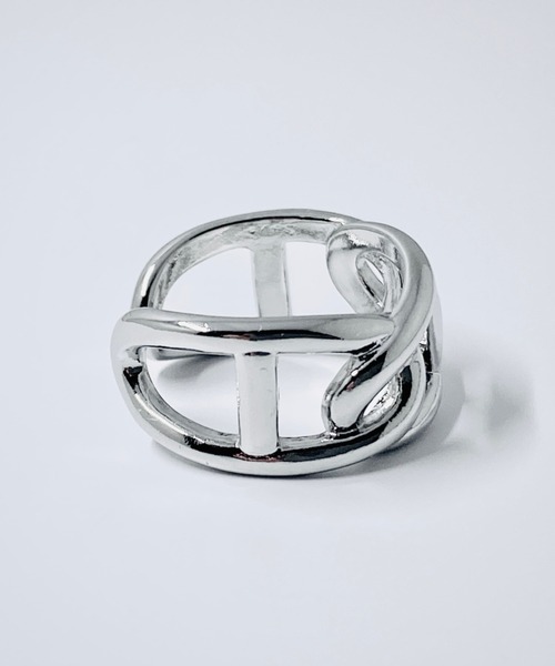 NOEL(ノエル)の「Anchor Chain Ring Ⅱ #357 フリーサイズリング(リング・メンズ・シルバー・FREE)」の6枚目の写真