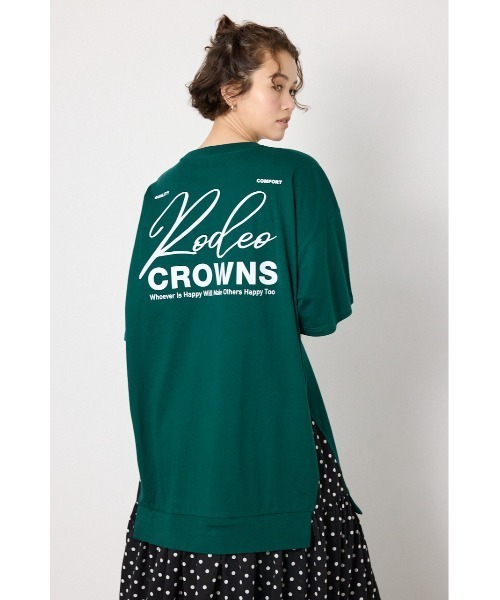 RODEO CROWNS WIDE BOWL(ロデオクラウンズワイドボウル)の「ドッキングパターンマキシワンピース(ワンピース・レディース・ブラック/ダークグリーン/ブラウン/オフホワイト・FREE)」の21枚目の写真