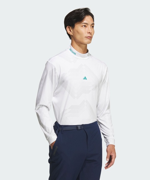 セール】長袖モックシャツ / ロンT【adidas Golf/アディダスゴルフ