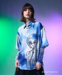 HARE | 【新世紀エヴァンゲリオン×HARE】ブラーガラシャツ(HARE)(シャツ/ブラウス)