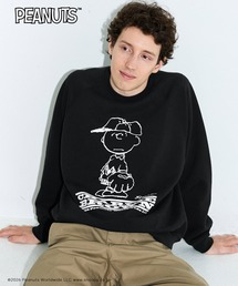 coca（coca）（コカ）の「【ピーナッツ別注】COTTON from the U.S.プリントラグラントレーナー（スウェット）」