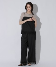 LAKOLE | ヘムレースドッキングパンツ /1056495(スラックス)