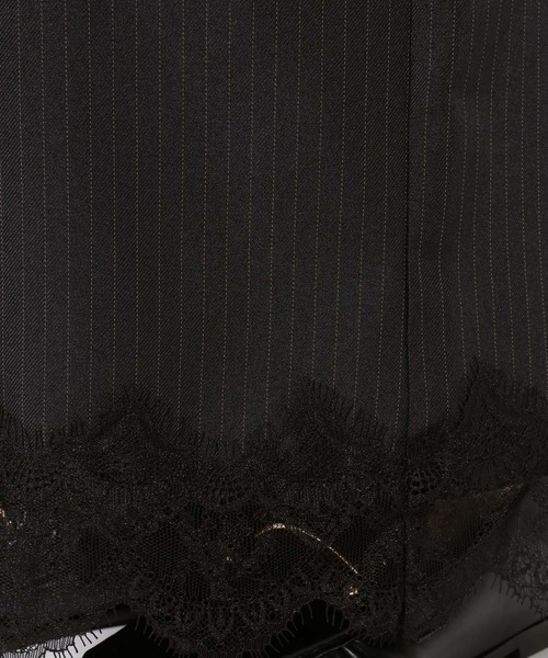 LAKOLE(ラコレ)の「ヘムレースドッキングパンツ /1056495(スラックス・レディース・ブラック/グレー/キャメル・LARGE/MEDIUM)」の11枚目の写真