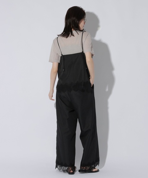 LAKOLE(ラコレ)の「ヘムレースドッキングパンツ /1056495(スラックス・レディース・ブラック/グレー/キャメル・LARGE/MEDIUM)」の5枚目の写真