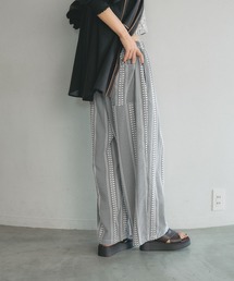 [MODE NORM CORE] ギンガムストライプパンツ