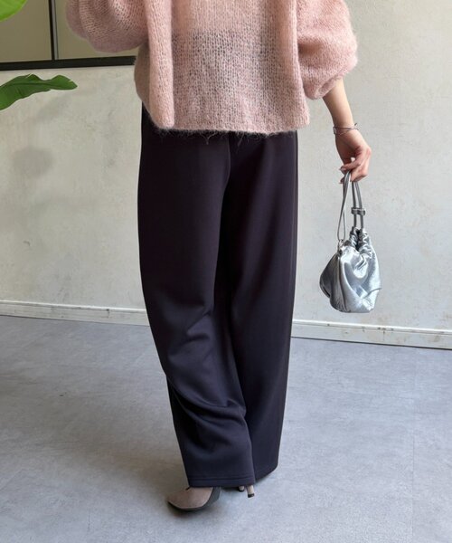 Jena espace merveilleux（ジェナ　エスパスメルヴェイユ）の「ボンディングパンツ（その他パンツ・レディース・カーキ/ブラック/チャコールグレー・FREE）」の16枚目の写真