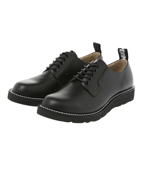 uniform experiment（ユニフォームエクスペリメント）の「TAPE LINE PLANE TOE SHOES（ドレスシューズ・メンズ・ブラック・27cm/26cm/28cm/25cm）」の2枚目の写真
