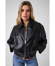 Guess | AUDRINE PU Bomber Jacket ブルゾン レザージャケット 合皮(ブルゾン)