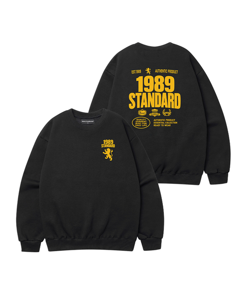 1989STANDARD(1989スタンダード)の「1989 COLLECTION スウェット (STMSTD-0275)(スウェット・メンズ・オートミール/ライトグレー/ダークグレー/バーガンディー/ネイビー/ブラック・X-LARGE/LARGE/MEDIUM)」の1枚目の写真