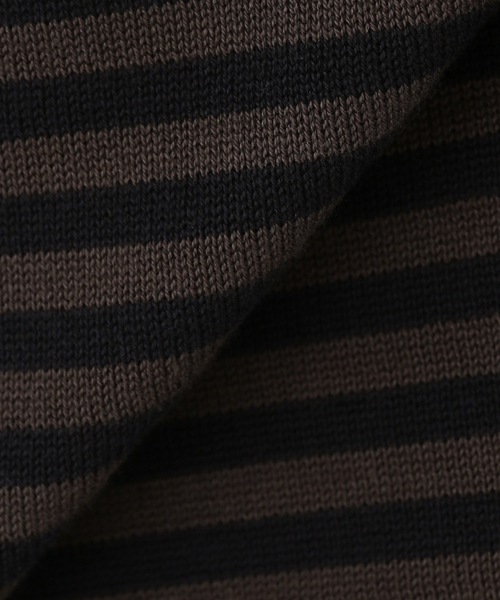JOURNAL STANDARD LUXE（ジャーナルスタンダード　ラックス）の「Cテンジク ヘンリープルオーバー（ニット/セーター・レディース・ブルー/ブラウン/ブラック/ネイビー・FREE）」の5枚目の写真