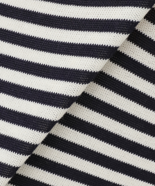 JOURNAL STANDARD LUXE（ジャーナルスタンダード　ラックス）の「Cテンジク ヘンリープルオーバー（ニット/セーター・レディース・ブルー/ブラウン/ブラック/ネイビー・FREE）」の6枚目の写真
