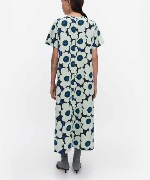 marimekko（マリメッコ）の「【ASIA　EXCLUSIVE】Ae Pisteinen Unikko / Dress（ワンピース・レディース・グリーン系その他・SMALL/X-SMALL/MEDIUM/LARGE/XX-SMALL）」の3枚目の写真