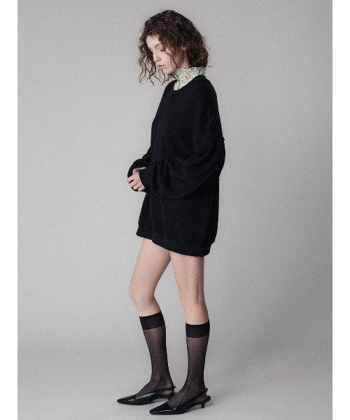 ELCHELE(エルチェレ)の「COZY FRENCH TERRY PULLOVER(スウェット・レディース・アイボリー/ミント/ブラック・38/36)」の22枚目の写真