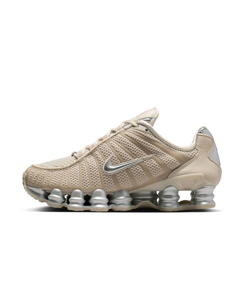 NIKE（ナイキ）の「NIKE/ナイキ WS ｼｮｯｸｽ TL（スニーカー・レディース・ベージュ・22.5cm/23cm/23.5cm/24.5cm/22cm）」の4枚目の写真