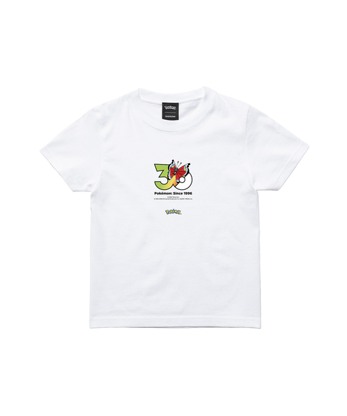 ZOZOSPOT(ゾゾスポット)の「Pokemon 30th Anniversary 1025 T-shirt 「ビビヨン(モダンなもよう)」(Tシャツ/カットソー・レディース・ホワイト・SMALL/MEDIUM/LARGE/X-LARGE/XX-LARGE/XXX-LARGE/100cm/110cm/120cm/130cm/140cm/150cm/160cm)」の2枚目の写真