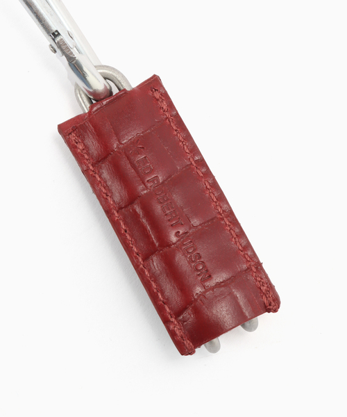 ED ROBERT JUDSON(エドロバートジャドソン)の「ED ROBERT JUDSON / エドロバート ジャドソン spring clip key holder(キーケース/キーアクセサリー・メンズ・ブラック/レッド・FREE)」の7枚目の写真