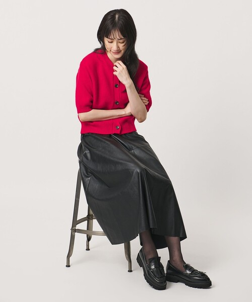 UNITED ARROWS(ユナイテッドアローズ)の「プラットフォーム キルト ローファー(ローファー・レディース・ブラック・36h/37h/38/36/35/37/35h)」の2枚目の写真