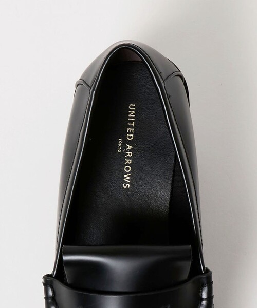UNITED ARROWS(ユナイテッドアローズ)の「プラットフォーム キルト ローファー(ローファー・レディース・ブラック・36h/37h/38/36/35/37/35h)」の9枚目の写真
