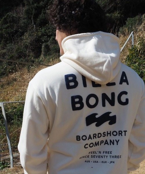BILLABONG(ビラボン)の「BILLABONG メンズ SUN SCREEN パーカー 【2026年秋冬モデル】/ビラボンプルオーバーフーディー(パーカー・メンズ・ブラウン系その他/クリーム/ブラック/ブルー系その他・X-LARGE/LARGE/MEDIUM/SMALL)」の3枚目の写真