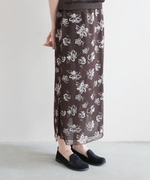 TIDEWAY（タイドウェイ）の「PIGSUEDE FLAT SHOES（スリッポン・レディース・サーモンピンク/チャコールグレー/ブラック/ベージュ/ブラウン・MEDIUM/SMALL/LARGE）」の16枚目の写真