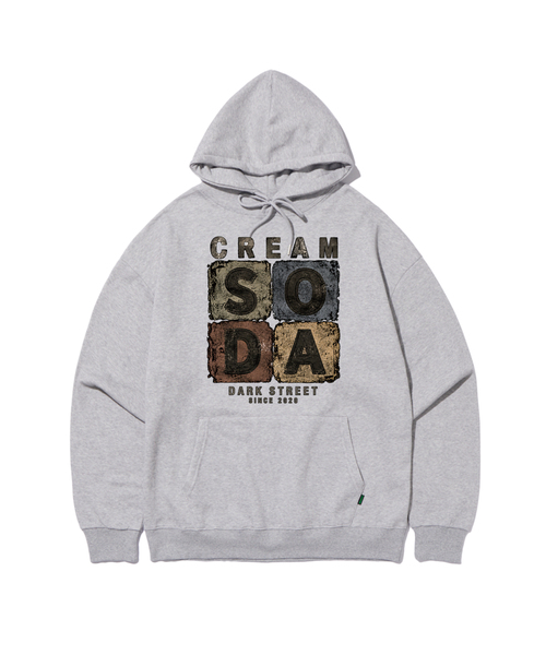 CREAM SODA LAB(クリームソーダラボ)の「シーアールエスディーエル スモールレタリング フーディー(パーカー・レディース・ブラック/ネイビー/グレー/オートミール・MEDIUM/LARGE/X-LARGE/M/L/L/XL/XL/2XL)」の2枚目の写真