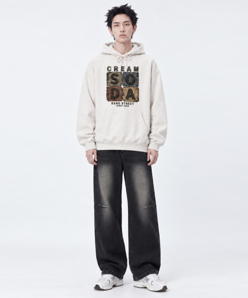 CREAM SODA LAB(クリームソーダラボ)の「シーアールエスディーエル スモールレタリング フーディー(パーカー・レディース・ブラック/ネイビー/グレー/オートミール・MEDIUM/LARGE/X-LARGE/M/L/L/XL/XL/2XL)」の16枚目の写真
