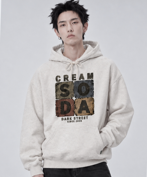 CREAM SODA LAB(クリームソーダラボ)の「シーアールエスディーエル スモールレタリング フーディー(パーカー・レディース・ブラック/ネイビー/グレー/オートミール・MEDIUM/LARGE/X-LARGE/M/L/L/XL/XL/2XL)」の17枚目の写真