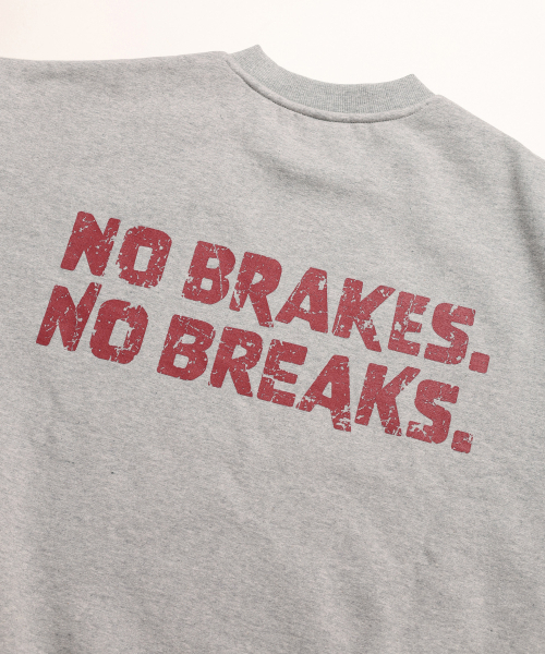 STOCKHOLM SYNDROME(ストックホルムシンドローム)の「NO BRAKES クルーネック - グレー(スウェット・レディース・その他・FREE)」の3枚目の写真