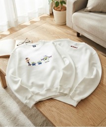 ホカロン（ホカロン）の「【着るホカロンｘトイストーリー】コラボ キャラクター刺繍 裏起毛クルーネックスウェットトレーナー ユニセックス（スウェット）」