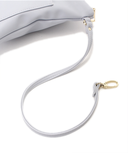 Heather（ヘザー）の「クラッチツキトートBAG　715758（トートバッグ・レディース・アイボリー/ブラック・ONE SIZE）」の9枚目の写真