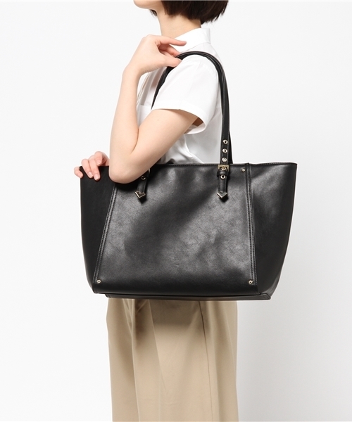 Heather（ヘザー）の「クラッチツキトートBAG　715758（トートバッグ・レディース・アイボリー/ブラック・ONE SIZE）」の12枚目の写真