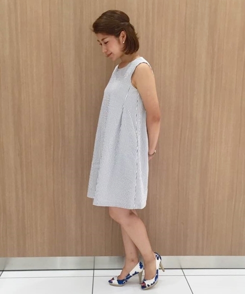 LE TALON(ルタロン)の「9.5CMプラットフォームオープントゥ◆(パンプス・レディース・ホワイト/ベージュ/ネイビー/オレンジ/ゴールド・38/36/37/36.5/37.5/35.5/35)」の19枚目の写真