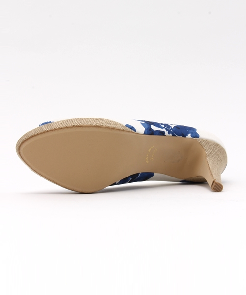 LE TALON(ルタロン)の「9.5CMプラットフォームオープントゥ◆(パンプス・レディース・ホワイト/ベージュ/ネイビー/オレンジ/ゴールド・38/36/37/36.5/37.5/35.5/35)」の12枚目の写真