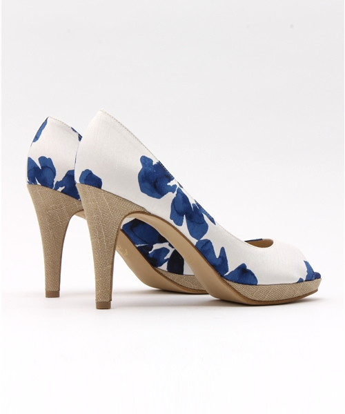 LE TALON(ルタロン)の「9.5CMプラットフォームオープントゥ◆(パンプス・レディース・ホワイト/ベージュ/ネイビー/オレンジ/ゴールド・38/36/37/36.5/37.5/35.5/35)」の13枚目の写真