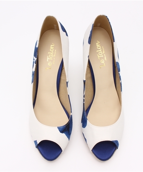 LE TALON(ルタロン)の「9.5CMプラットフォームオープントゥ◆(パンプス・レディース・ホワイト/ベージュ/ネイビー/オレンジ/ゴールド・38/36/37/36.5/37.5/35.5/35)」の8枚目の写真