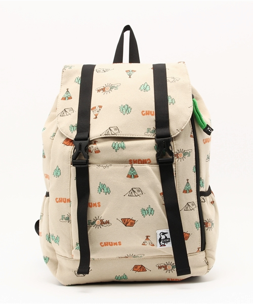 CHUMS（チャムス）の「CHUNS（チャムス）Flap Day Pack Sweat　ディパック CH60-2076（バックパック/リュック・レディース・レッド/グレー/ブラック/ブルーグリーン/ネイビー/その他1/ストライプ/その他2/ブルー系その他・FREE）」の21枚目の写真
