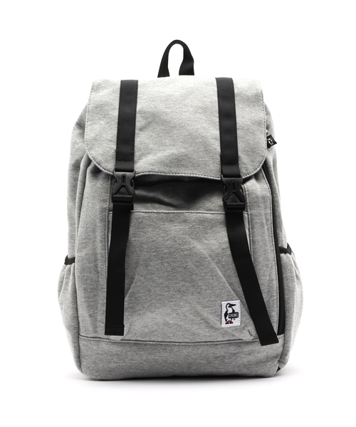 CHUMS（チャムス）の「CHUNS（チャムス）Flap Day Pack Sweat　ディパック CH60-2076（バックパック/リュック・レディース・レッド/グレー/ブラック/ブルーグリーン/ネイビー/その他1/ストライプ/その他2/ブルー系その他・FREE）」の3枚目の写真