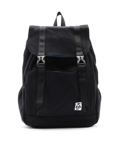 CHUMS（チャムス）の「CHUNS（チャムス）Flap Day Pack Sweat　ディパック CH60-2076（バックパック/リュック・レディース・レッド/グレー/ブラック/ブルーグリーン/ネイビー/その他1/ストライプ/その他2/ブルー系その他・FREE）」の2枚目の写真