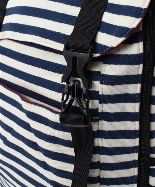 CHUMS（チャムス）の「CHUNS（チャムス）Flap Day Pack Sweat　ディパック CH60-2076（バックパック/リュック・レディース・レッド/グレー/ブラック/ブルーグリーン/ネイビー/その他1/ストライプ/その他2/ブルー系その他・FREE）」の12枚目の写真