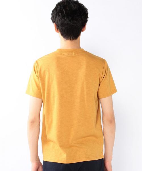 coen（コーエン）の「スラブ天竺Tシャツ（Tシャツ/カットソー・メンズ・オフホワイト/ブラック/マスタード/ネイビー・SMALL/X-LARGE/LARGE/MEDIUM）」の18枚目の写真