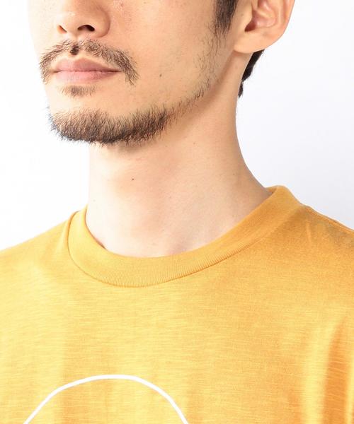 coen（コーエン）の「スラブ天竺Tシャツ（Tシャツ/カットソー・メンズ・オフホワイト/ブラック/マスタード/ネイビー・SMALL/X-LARGE/LARGE/MEDIUM）」の13枚目の写真