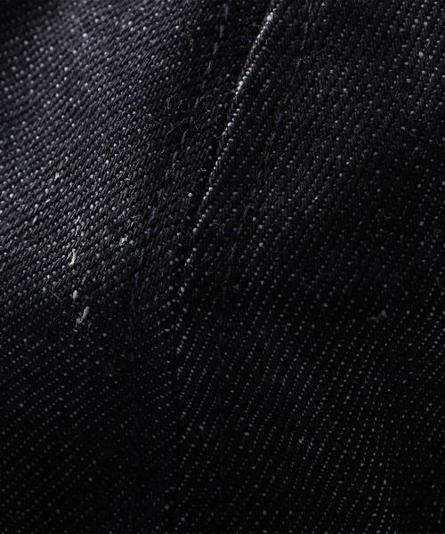 BETON CIRE（べトンシレ）の「＜BETON CIRE＞ DENIM CAP/ｷｬｯﾌﾟ（ハンチング/ベレー帽・メンズ・ネイビー・FREE）」の2枚目の写真