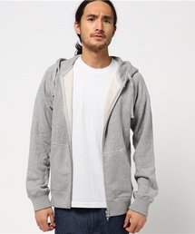 Denime | ソフト裏毛無地フルジップパーカー(パーカー)