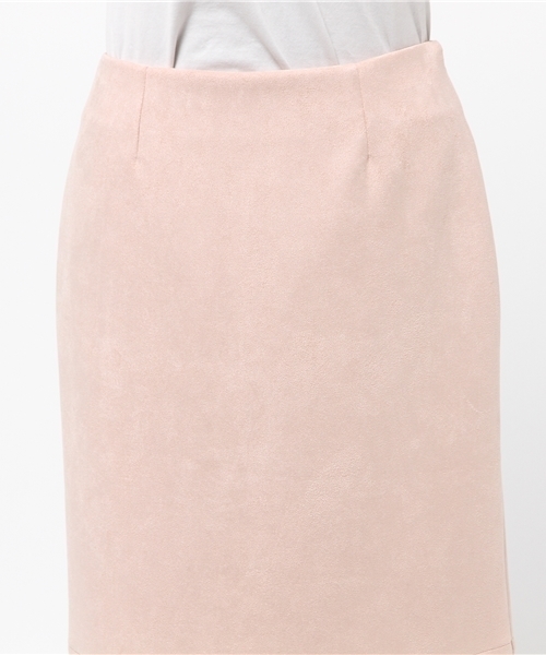 archives（アルシーヴ）の「フェイクスエード タイトスカート（スカート・レディース・ベージュ/ブラック/ピンクベージュ/ワイン・MEDIUM）」の8枚目の写真