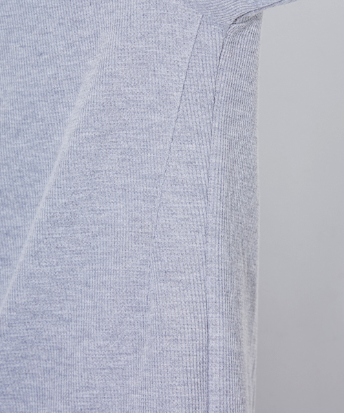 NUMBER (N)INE DENIM（ナンバーナインデニム）の「【NUMBER (N)INE DENIM】≪STUDIOUS限定≫レイヤードワッフルカットソー（Tシャツ/カットソー・メンズ・ホワイト/グレー・S/L/M）」の6枚目の写真